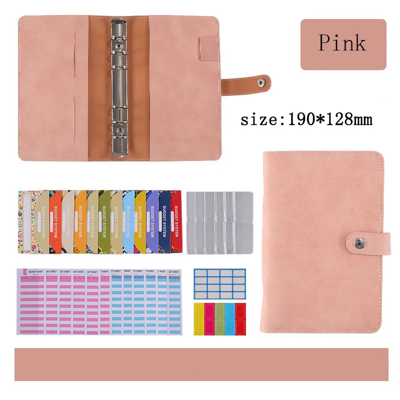 Labon 6 Rings Looseleaf Binder Notebook Financial Management 2023