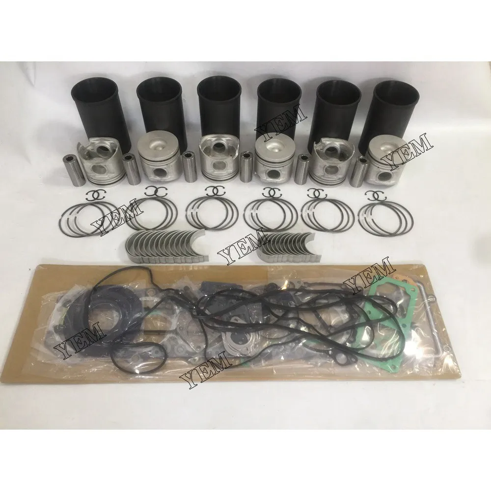 Brand New 6D16 Overhaul Kit With Gasket Set for Mitsubishi Engine. 4