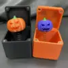 Halloween orange + purple pumpkin surprise gift box