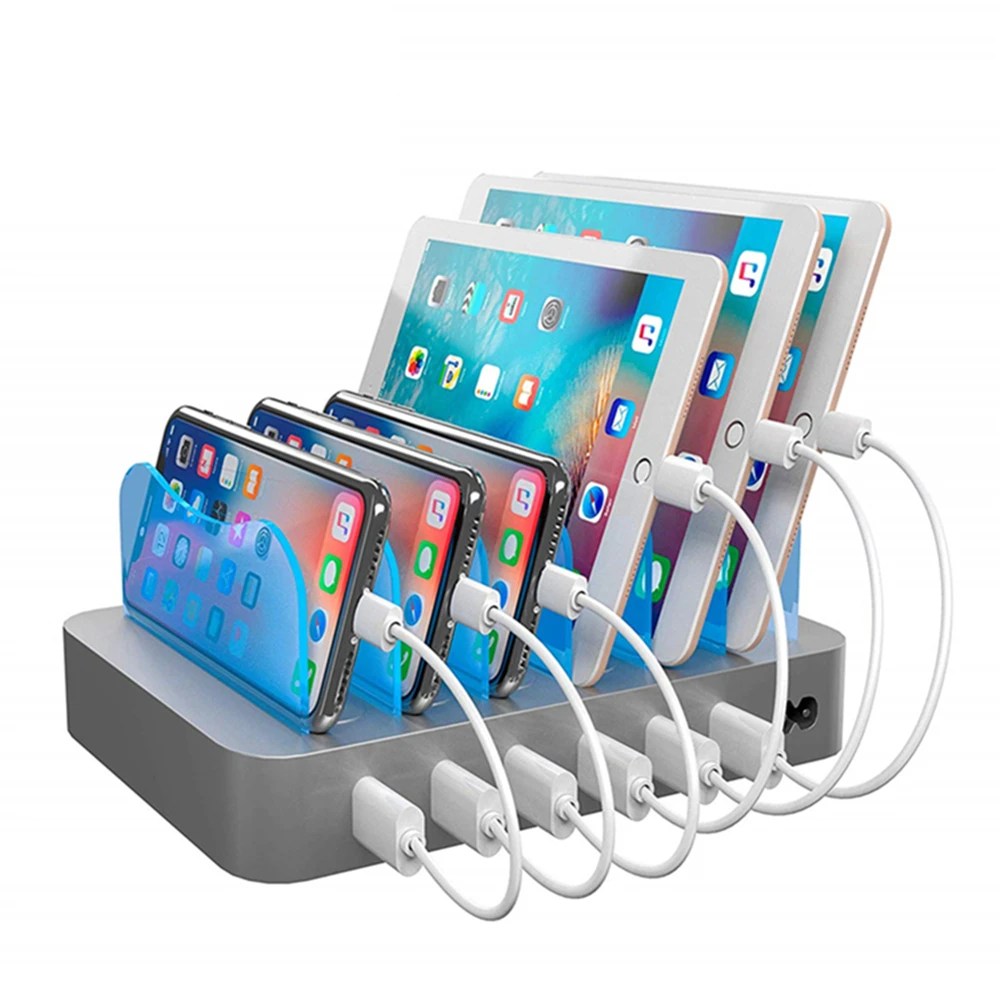 Port USB Charger Station Fast Charging for Multiple Devices