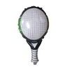 Raqueta de tenis verde 63x36cm