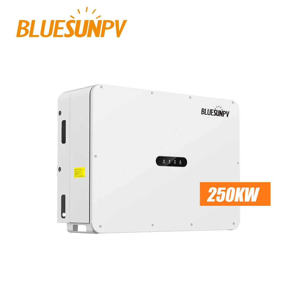 Solar Farm Project Use 250kva 250kw solar inverter on grid inverter with RS485