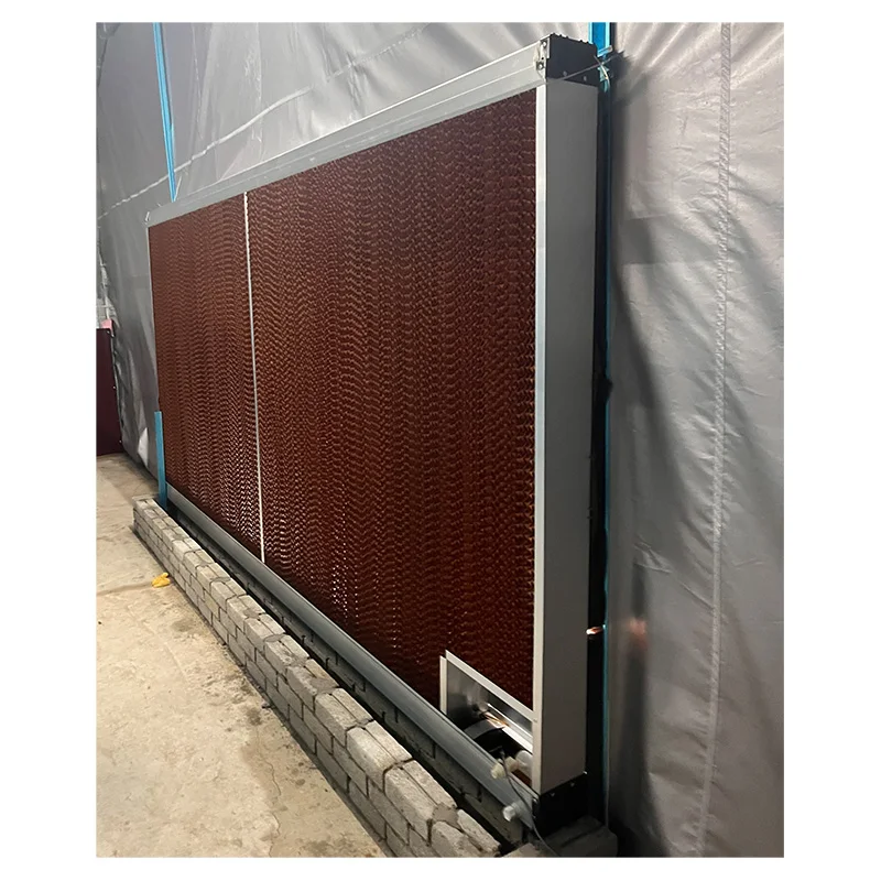 air cooling greenhouse cooling pad system Mushroom Greenhouse Cooling System Wall Mounted Water Circulation Cooling  Pad With Air Extractor Fan Exhaust Fan Buy Product on