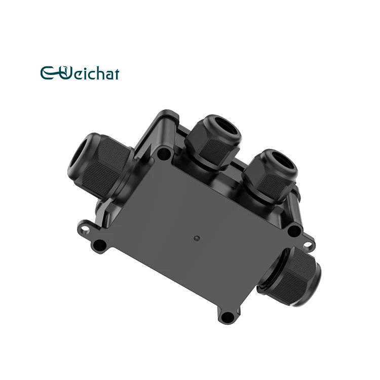 Outdoor Power Light Box IP68 Underground Cable Line Power Connector Box Terminal Block Waterproof Junction Box