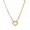 Collana d'oro con ciondolo a spirale "Gold Twist"