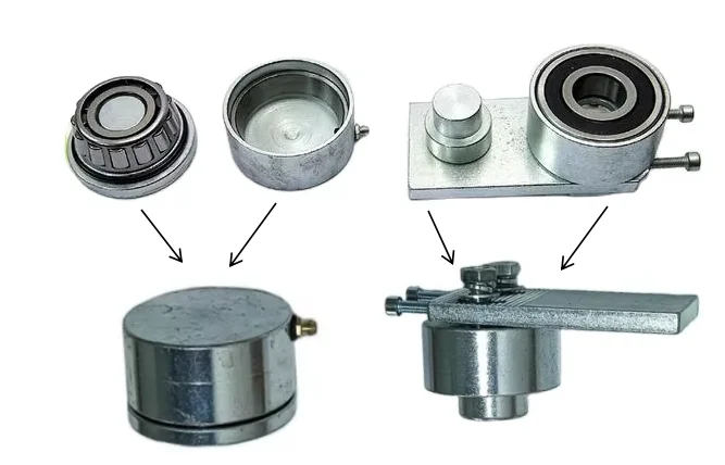 Heavy Duty Top Roller Guide Hinge with Ball Bearing for Sliding Folding Doors