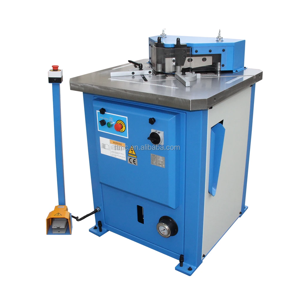 Hnm6 Ttmc Hydraulic Right Angle Notcher Sheet Metal Notcher Machine