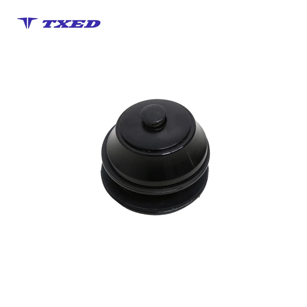 ZhiQing Aluminum Threadless Bicycle Headset Set Star Nut Polished Finish Lightweight for Electric Bike Front Assembly H115M-1