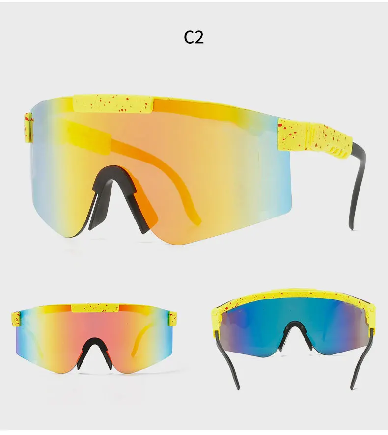 New 25color Pits Viper Colorful Sunglasses For Men And Women Outdoor
