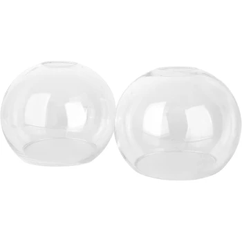 8" Clear Glass Globes 6" Wall Light Glass Sphere Custom Pendant Lamp Shade