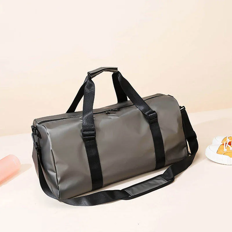 Custom Duffle Bags No Minimum for Girls Fashion Travel Duffle Bag with Shoe Compartment Holographic Duffle Bag Gym