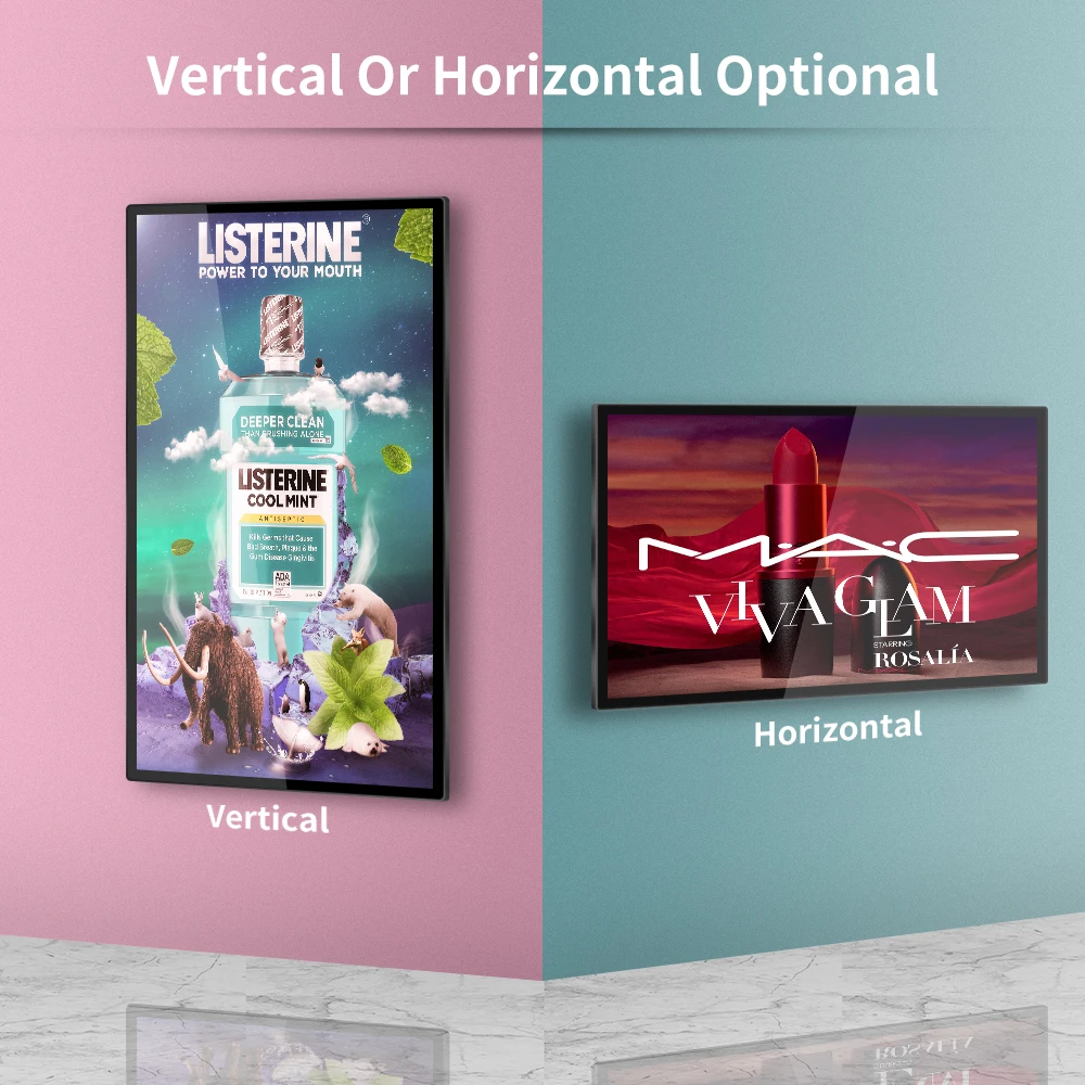 Advertising Playing Equipment Display Advertising Machine 43 Inch 4k ...