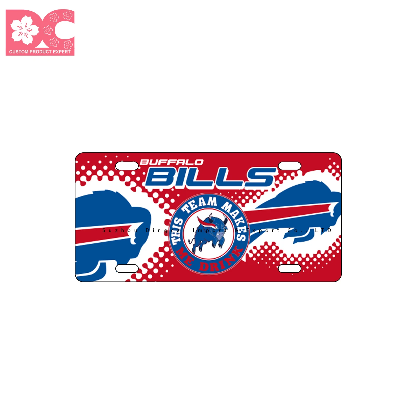 Wholesale Decor License Plate USA size 6'X12' Aluminum Buffalo Bills MAFIA Car  Plate From m.