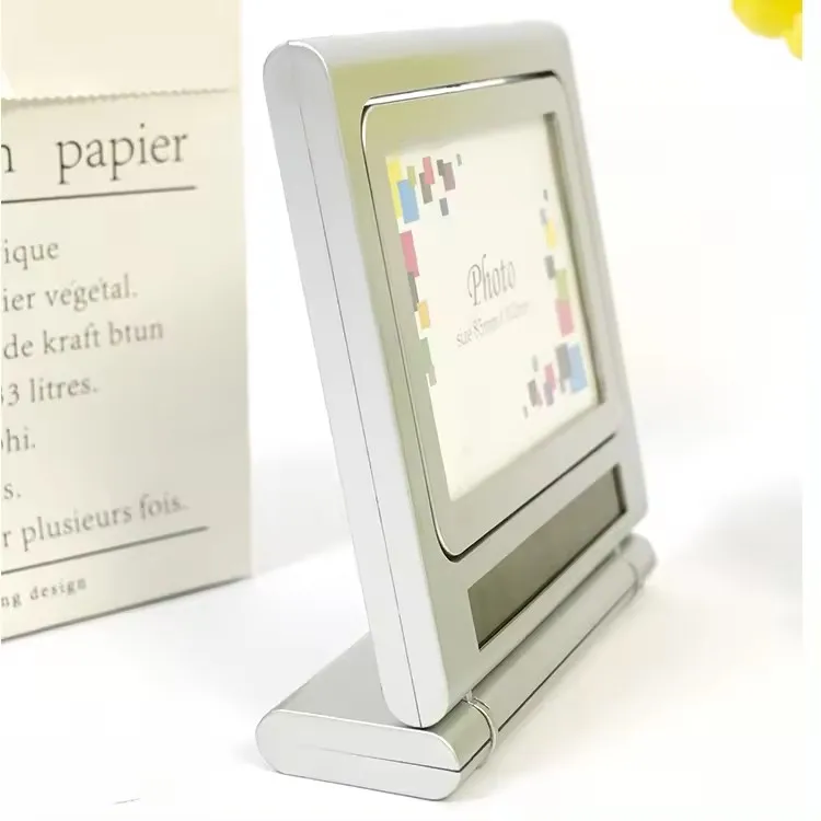 Very Cool Hoto Frame for Home and Office LCD Photo Frame Clock Display Time, Date, Temperature, Week LCD Digital Clock