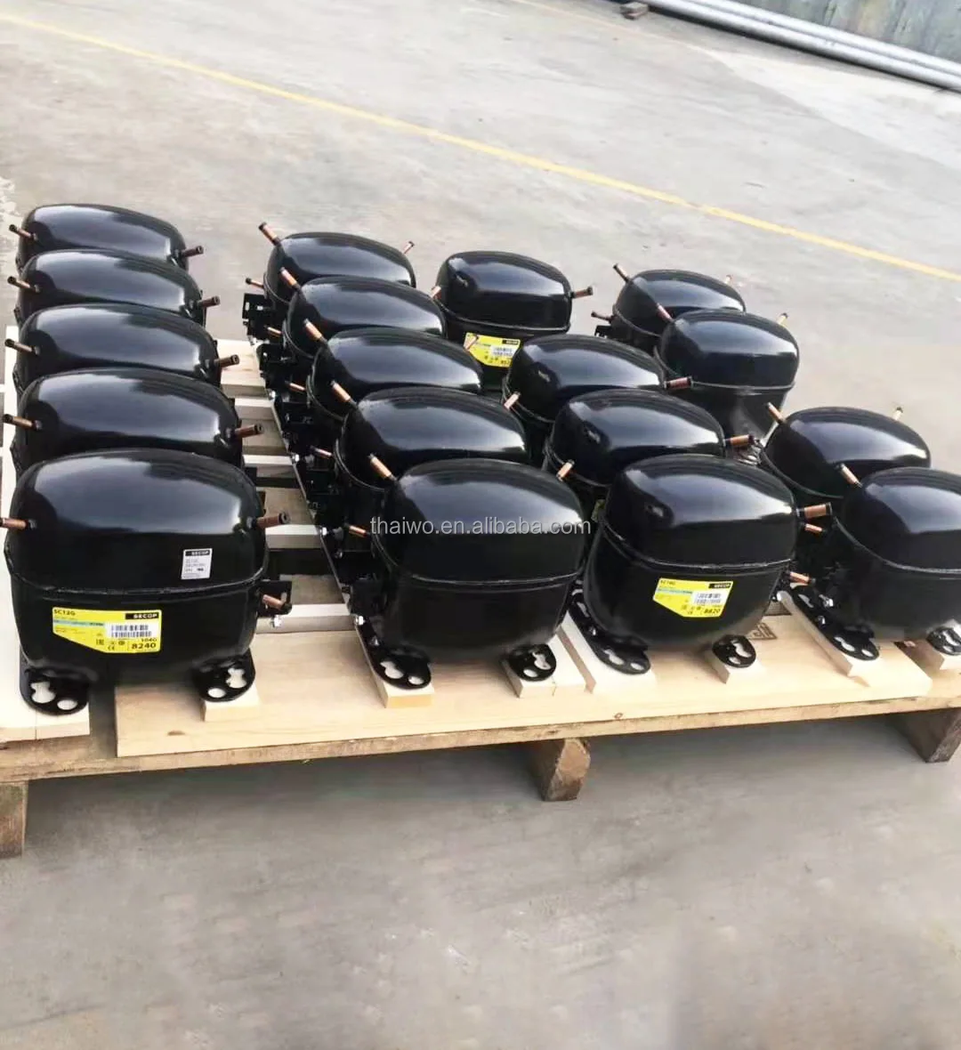 Secop Compressors Sc18cl Sc10cl Sc12cl Sc15cl Sc21cl 2 Ton 404a Refrigeration Compressors 404a Gas Refrigerant