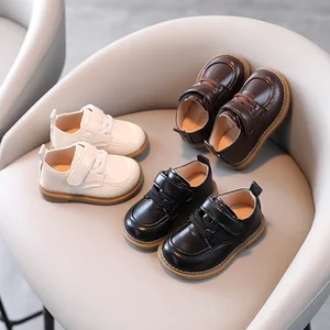 Spring and Autumn New Children's Walking Shoe Kids Causal Leather Shoes Children Students School Shoes