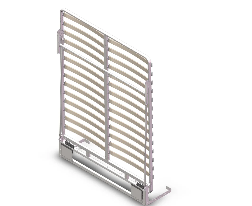 Modern Style Bedroom Comfortable Home Murphy Furniture Bed Slat Bed The