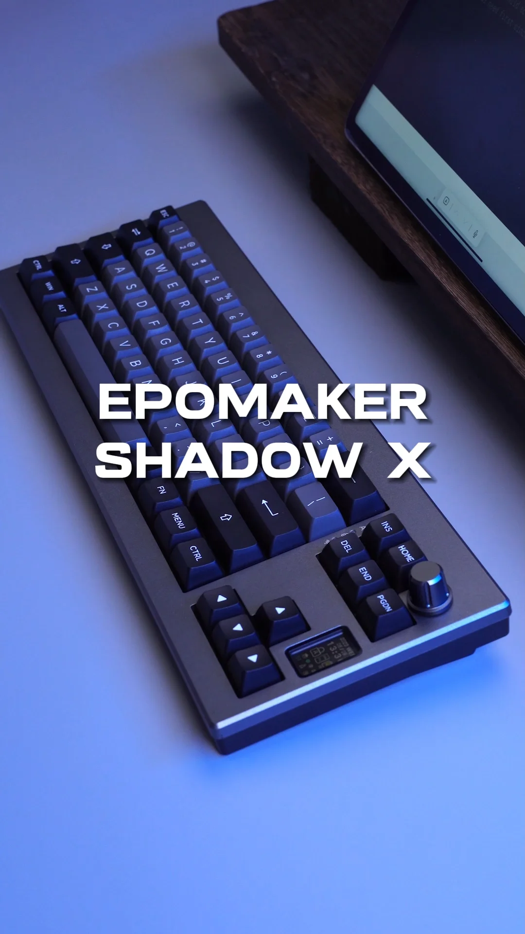 Epomaker Shadowx 70 Gasket Mount Hot Swappable Keyboard Hot Swappable