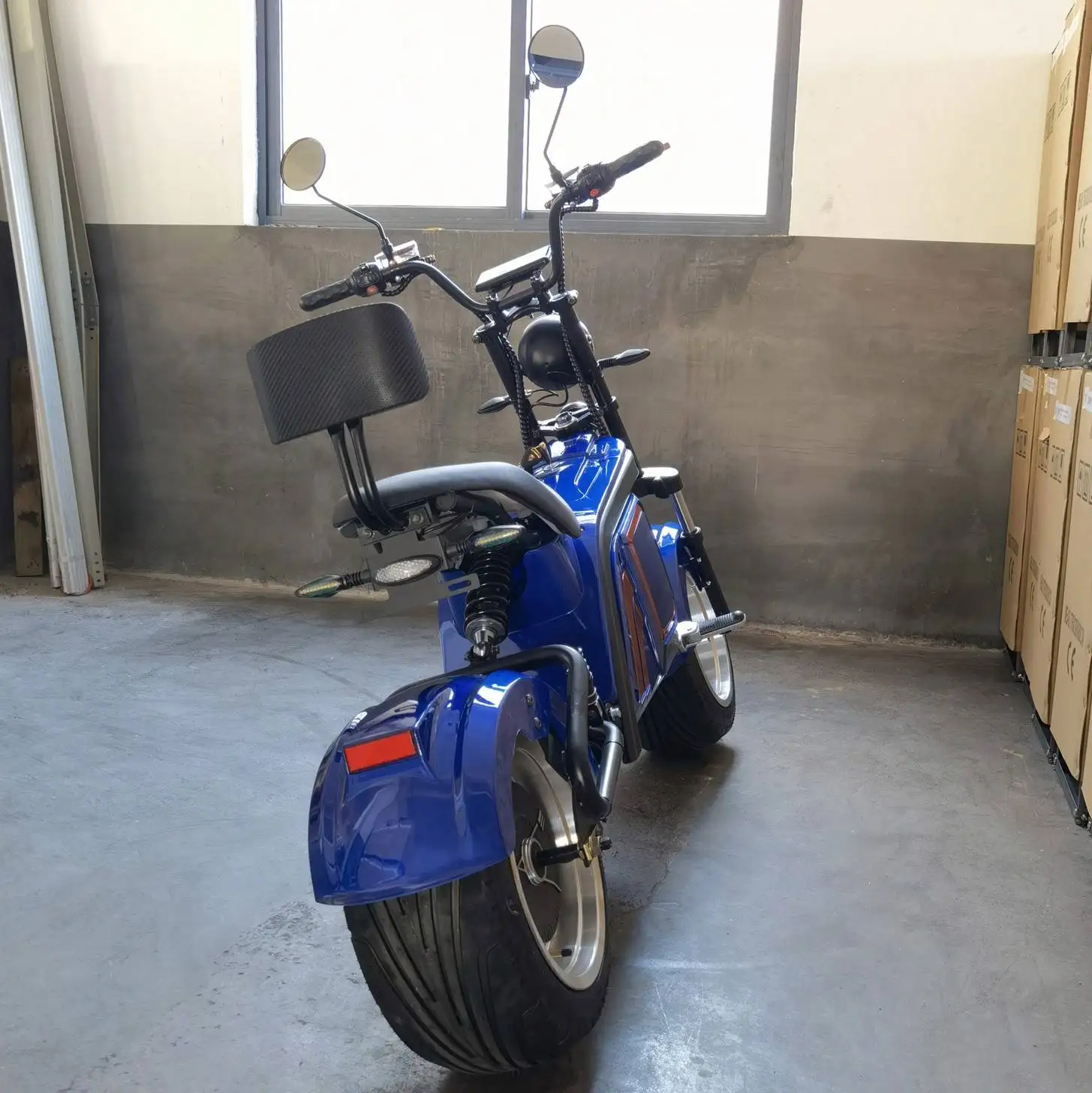 Novo Design E Scooter 12 Polegada Elétrica 8000w Grande Pneu Da