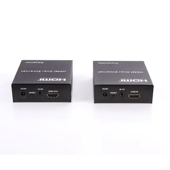 HDMI Over Ethernet CAT5e CAT6 RJ45 Network Cable Extender Up to 120m at 1080P