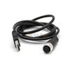 Câble M12 vers USB Type A, fil de communication de données industrielle