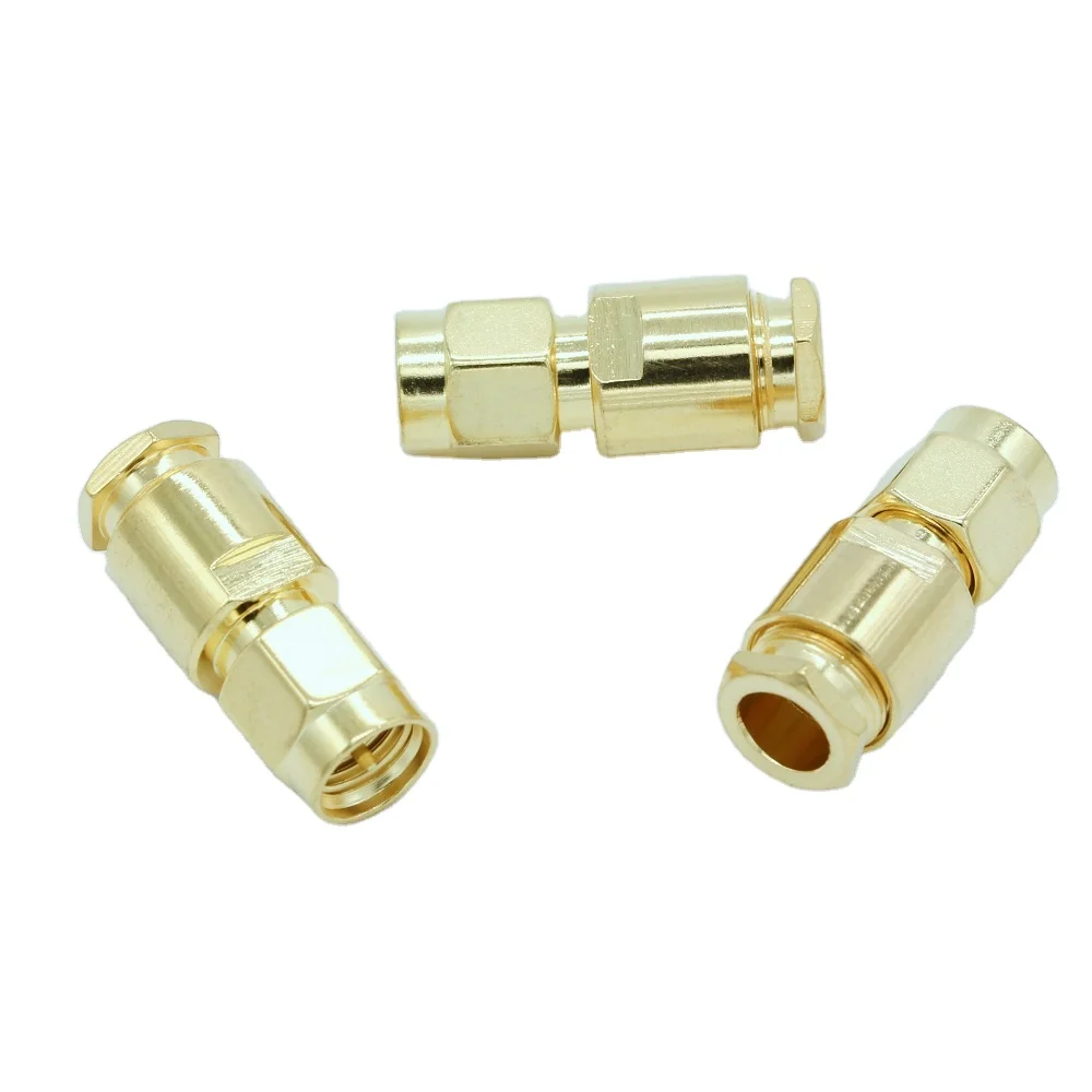 SMA Male connector for RG223 LMR200 RG58 cable