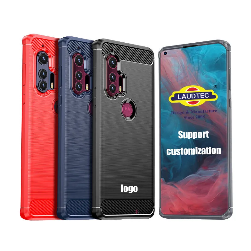product carbon fiber texture mobile phone cases motorola edge plus 70 soft tpu protective shockproof pure color customizable business-2