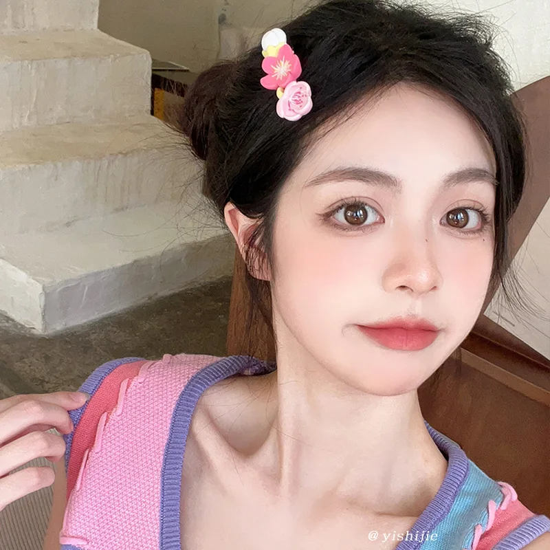 Wholesale Cherry Blossom Hair Clips - Sweet and Cute