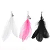 Replacement headpiece with large feather design [white]
