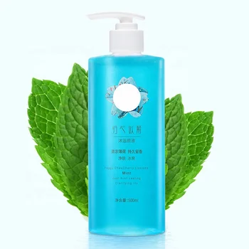 Wholesale Private Label Mint Icy Anti-itch Hotel Shower Gel