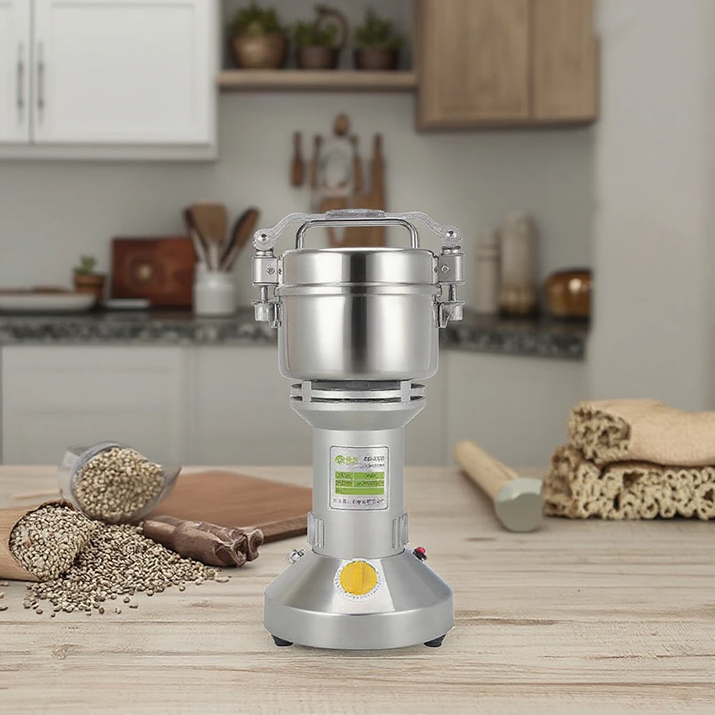 Factory Directly Sale Herb 350g Capacity Multifunctional Electric Corn Mill  Grinder Portable Milling Machine