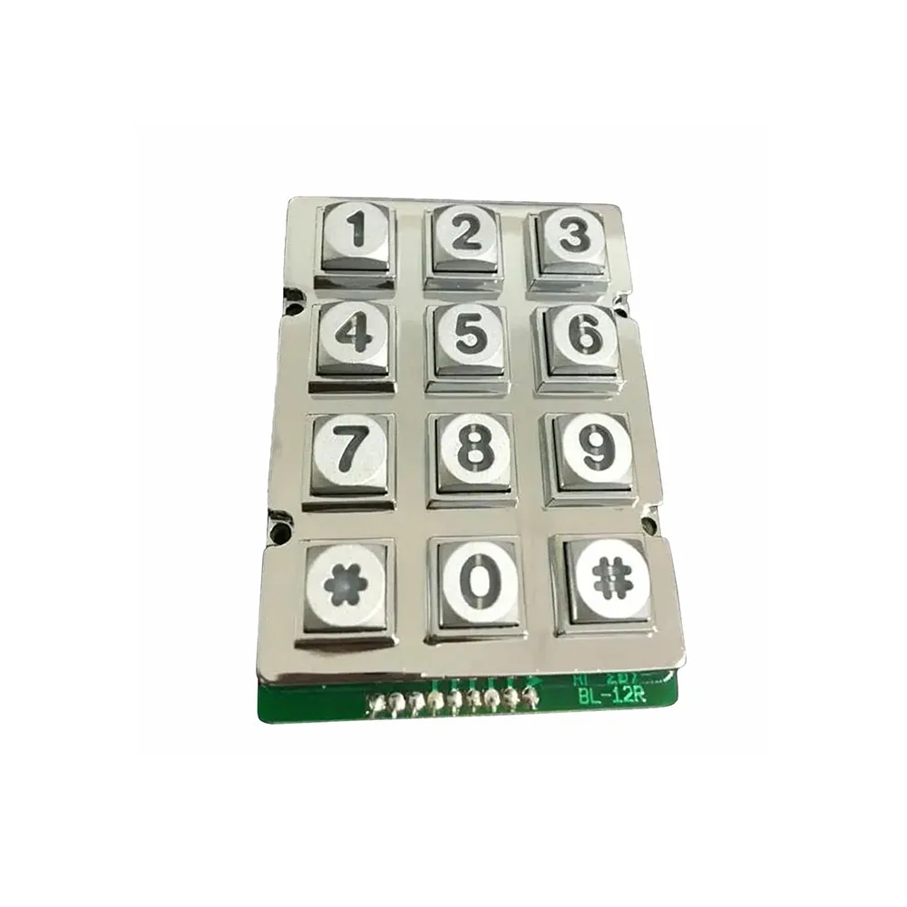 Alibaba.com: metal keypad, backlit design, CE certified: Source ...
