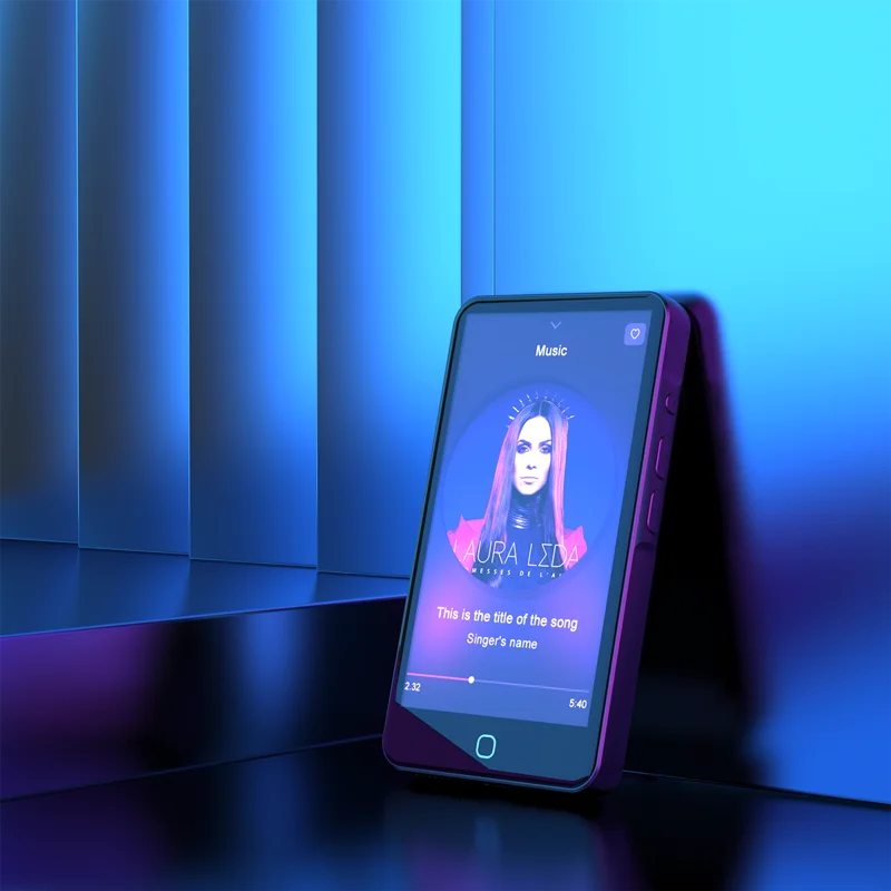 RUIZU H5 High Sound Quality Videos in Download Portable MP3 With Card for Running Free Digital Audio Mp4 MP3 Music Player