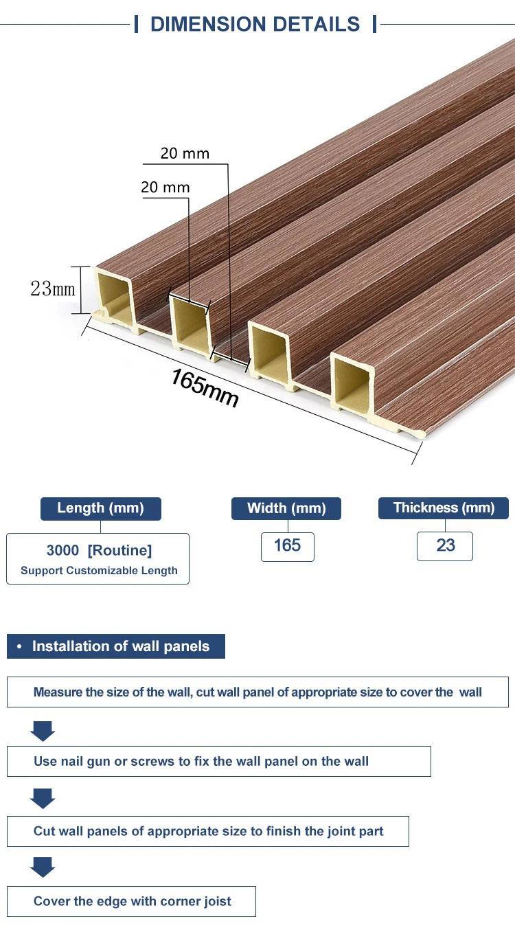 pvc bamboo paneling