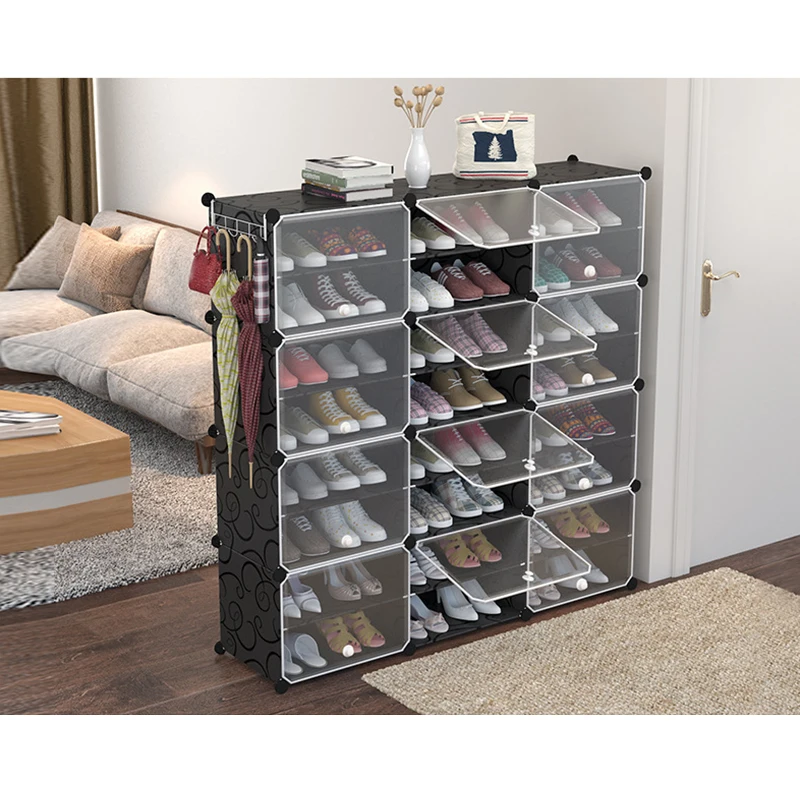 Simple Wardrobes PVC Fold Portable Storage Cabinet Dormitory Steel Frame Assembly Student Wardrobe