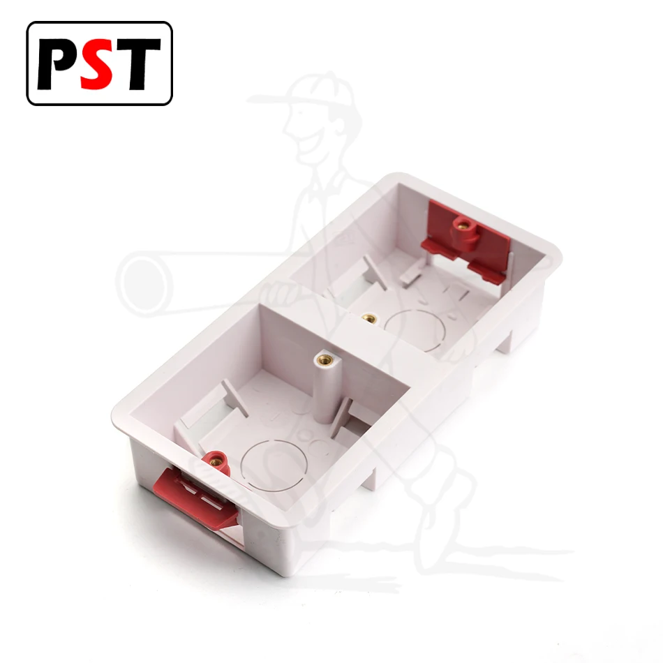 Circular 35mm Deep PVC Dry Lining Knockout Box