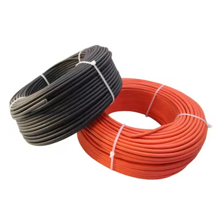 2 Core Double Dc Solar Cable Core 4.0Mm2 Dc Solar Cable 2.6Mm Power Cable Wire Electric
