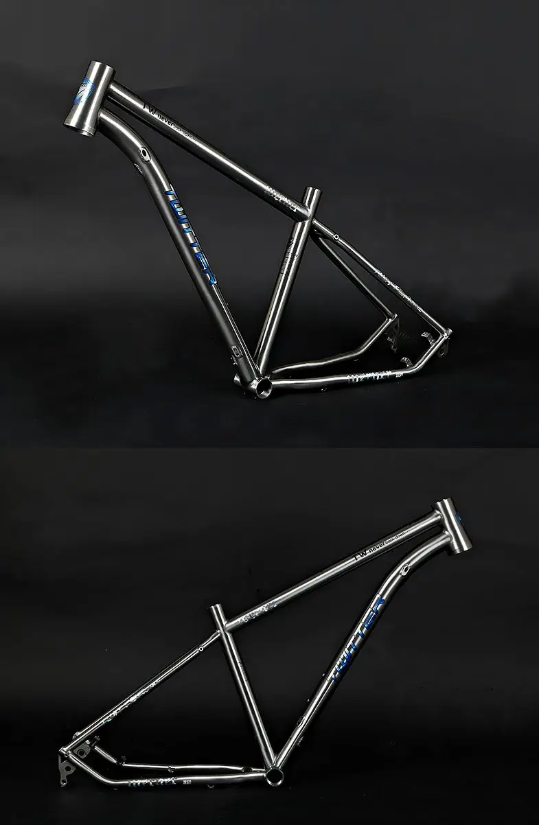 Titanium Mtb Frame 29 Titanium Bicycle Frame Uv Reflective Decals