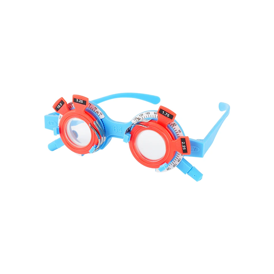 Colorful Ophthalmic Trial Frame TF-C Pd and Astigmatism Adjustable Factory Price Plastic Optical Trial Frame