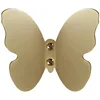 Crochet papillon en or brossé - 1 pièce