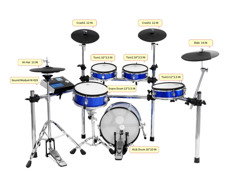 HXM XD-900-KM Electronic Drum Set - Durable & Versatile