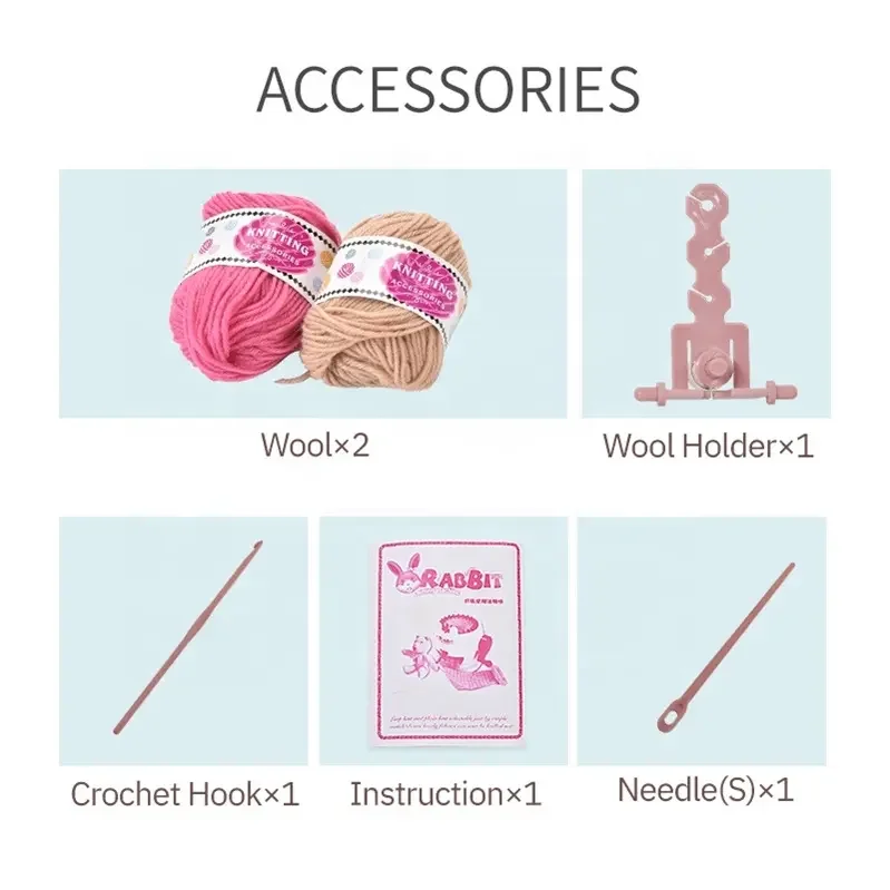 Развивающие игрушки шарф шапка носки Детская вязальная машинка развивающая детская практичная способность