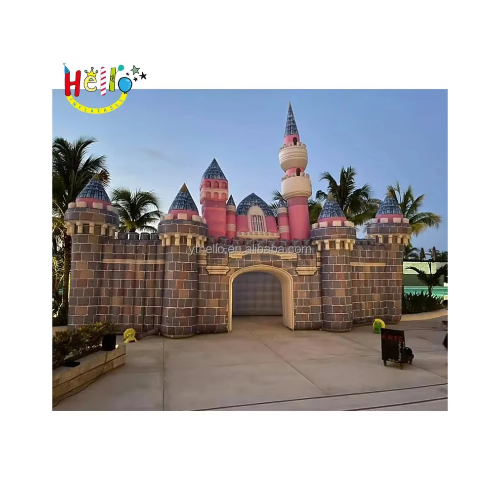 Custom Built Large Inflatable Castle Backdrop for Decoration