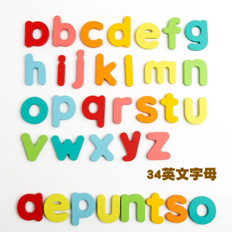 新作アルファベットABC学習 教育玩具 木製パズル フラッシュカード 幼児向けアクティビティ文字綴りゲーム 子供・幼児向け