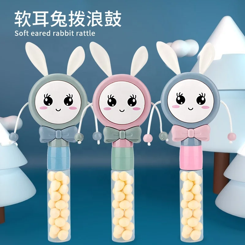 2023 Новинка с рисунком «кролик» Для малышей погремушка зуб присутствие остатков клея жевать мягкий клей От 0 до 3 лет детские конфеты планшет сладкий сахар