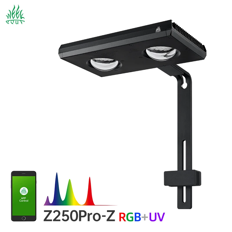 WEEK AQUA Z Series Pro LED Aquarium Light 250mm 400mm RGB+UV for