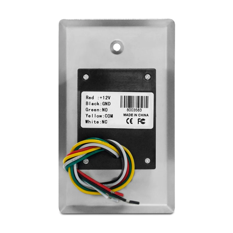 Infrared Exit Button No Touch Exit Button Touchless Door Release for Access Control System