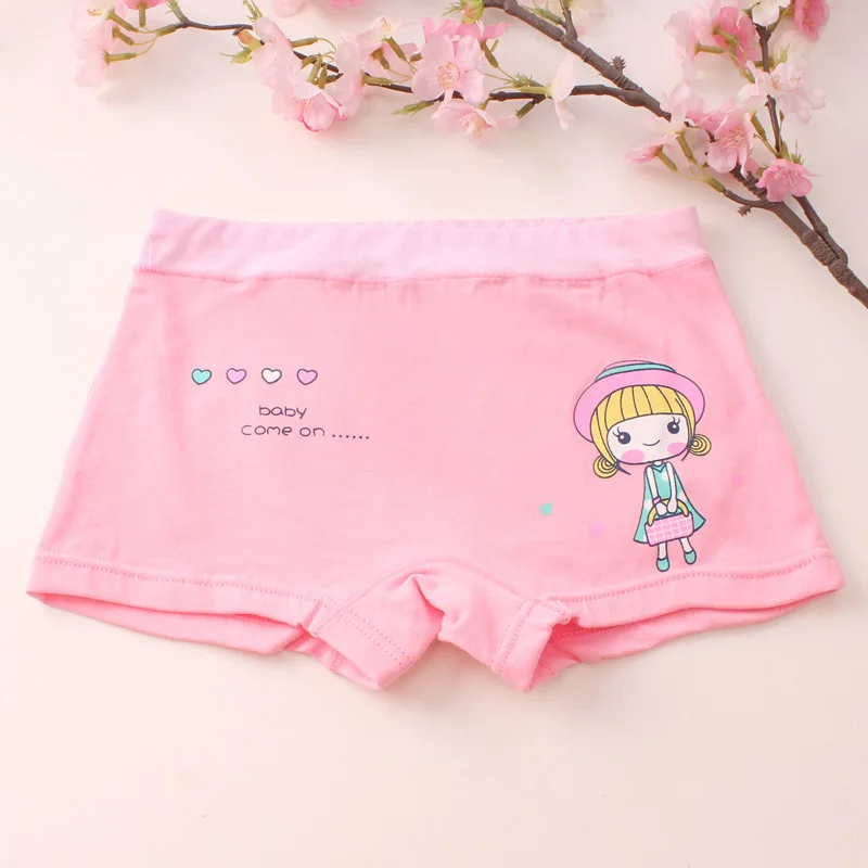 Новое нижнее белье, трусы для девочек, детские трусики с мультяшным рисунком, Симпатичные трусы, шорты, боксеры для девочек, хлопковые детские трусики