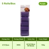 Purple : 5 Rolls