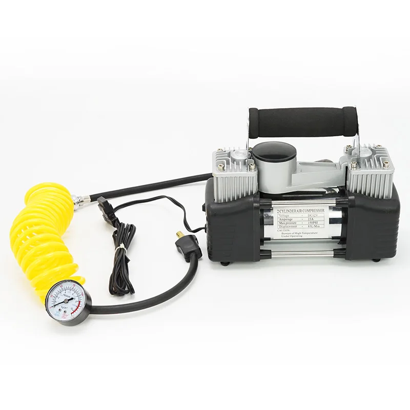 
 Автомобильный воздушный компрессор постоянного тока 12 В с ящиком для инструментов  